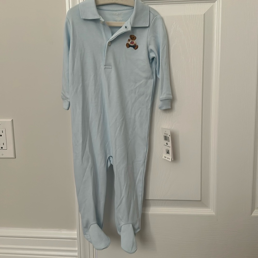 Never Worn Ralph Lauren 9 Month Footie Pajamas/Outfit